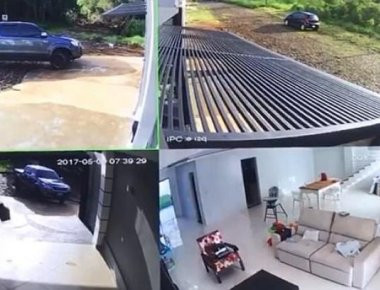 Βίντεο: Έπιασε τους ληστές με τον πιο απίθανο τρόπο!